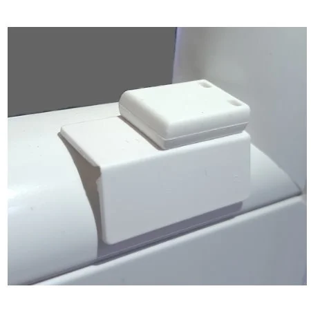 Gelenkklebeplatte (sans perçage) * nur für rechteckige Glasleisten geeignet