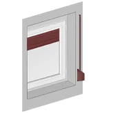 droite - von Raumseite betrachtet